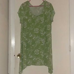 Green blair top